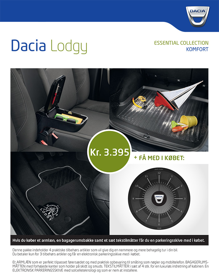 dacia logdy kun 5 pers