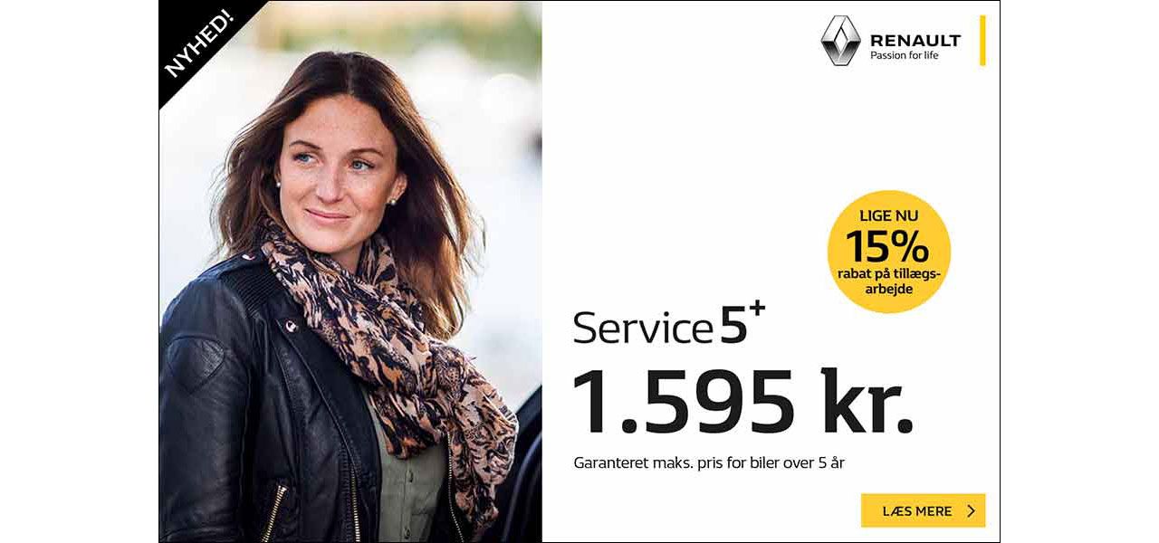 BasisService Renault +5 år