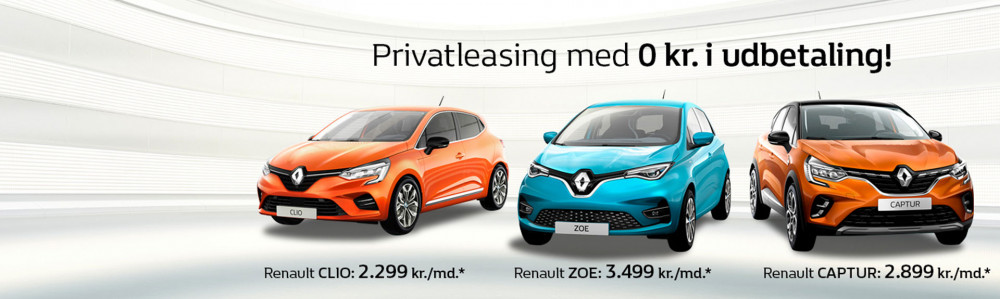 Privatleasing med 0 kr. i udbetaling! Privatleasing med 0 kr. i udbetaling!