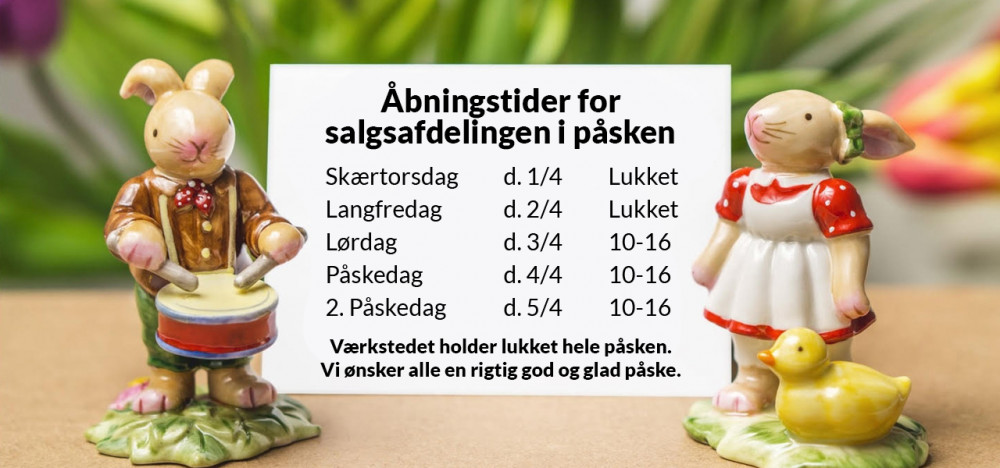 Åbningstider i påsken