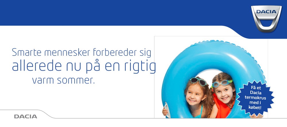 Dacia - Forbered dig på sommeren Dacia - Forbered dig på sommeren